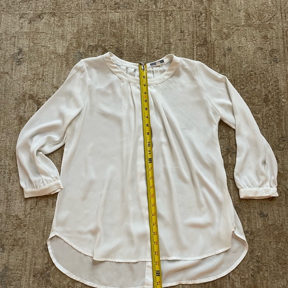 Pleione Cream Women's Blouse - Picture 5 of 11